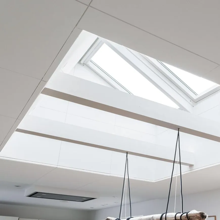 Rockfon Blanka B loftplade hvid 600 x 600 mm - 10-pk.