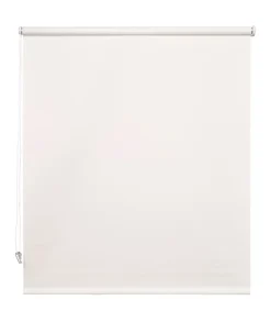 Rullegardin hvid 100 x 175 cm mørklægning