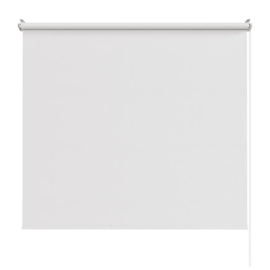 Rullegardin hvid 90 x 210 cm mørklægning