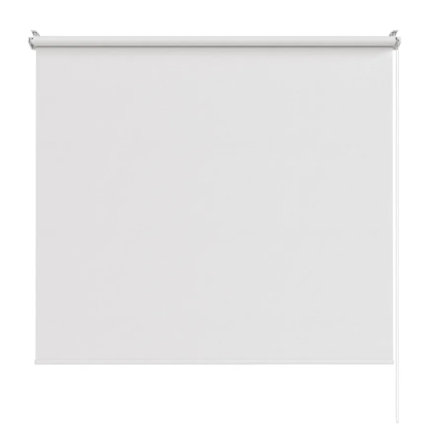 Rullegardin lysdæmpende hvid 140 x 210 cm