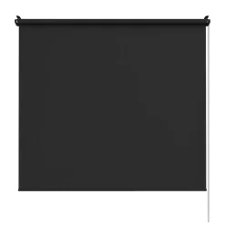 Rullegardin lysdæmpende sort 140 x 210 cm