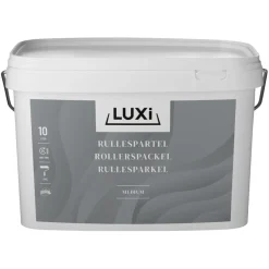 Rullespartel let 10 liter lys grå - LUXI®
