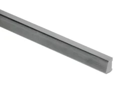 Sandliste plast koksgrå - 10 x 16 x 3000 mm