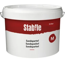 Sandspartel M 10 liter lys grå - Stabile®
