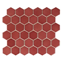 SCG Mosaik fliser brunrød 10 net (0,9 m²)