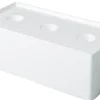 Selvvandingskasse hvid - 79,6 x 39,8 x 29 cm