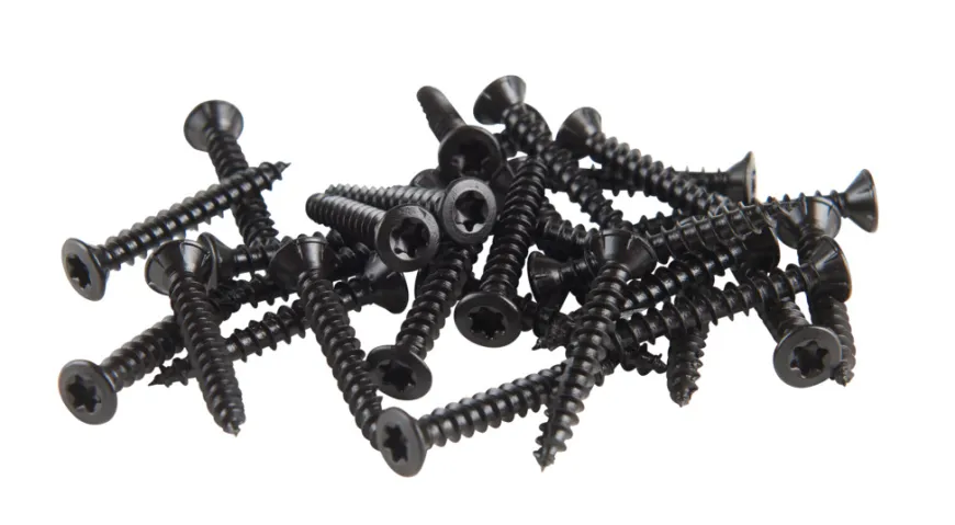 Skruer til akustikpanel sort 4 x 25 mm 100 stk.