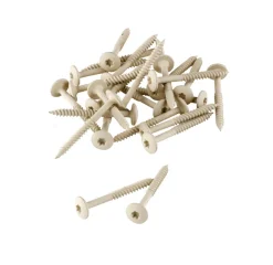 Skruer træbeton natur 4,5 x 45 mm 100 stk. - Køb i butik
