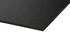 Skumplade m/kartondæklag sort 5 x 1000 x 700 mm