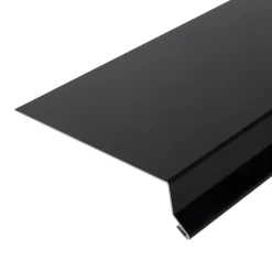 Sålbænk til facadebeklædning sort