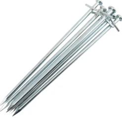 Sømpløk t/telt Warszawa stål 23 cm 6-pk. - Sunlife®