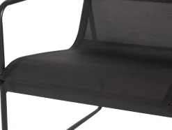 Sofasæt stål sort 4 dele - Envy