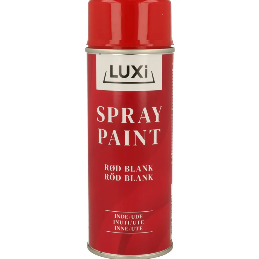 Spraymaling rød blank - LUXI®