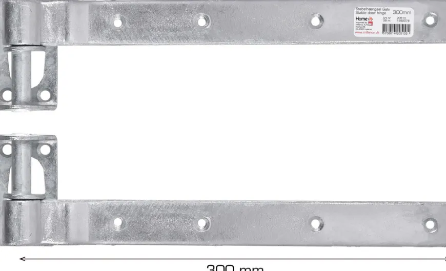 Stabelhængsel galvaniseret 300 mm