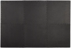 Stødabsorberende gulvunderlag 61 x 61 cm 6-pk. - Probuilder