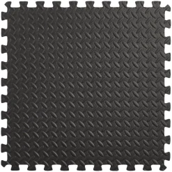 Stødabsorberende gulvunderlag 61 x 61 cm 6-pk. - Probuilder
