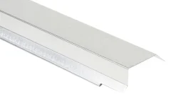 Sternkapsel alu skrå kant 35 x 25 x 1000 mm