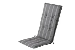 Stolehynde Doha grå stribet 118 x 49 cm - Sunlife®