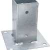 Stolpefod galv. – 71 x 71 x 150 mm