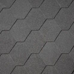 Tagshingels sort pakke a 3 m²
