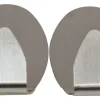 TARGET® håndklædekroge oval 2 stk. metal