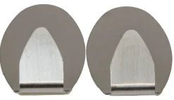TARGET® håndklædekroge oval 2 stk. metal