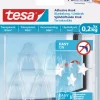 tesa® klæbekrog til glas 0,2 kg - 5 stk.