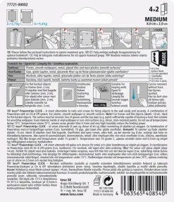 tesa® Powerstrips Click Medium 4 par