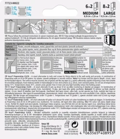 tesa® Powerstrips Click Multi Medium/Large 14 par