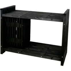 Tralle grillbord sort 123 x 57,5 x 93 cm