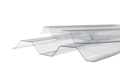 Trapezplade glasklar profil 76/18 111,9 x 310 cm