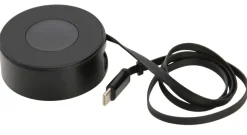 Trådløs oplader m/USB-C-udtrækskabel