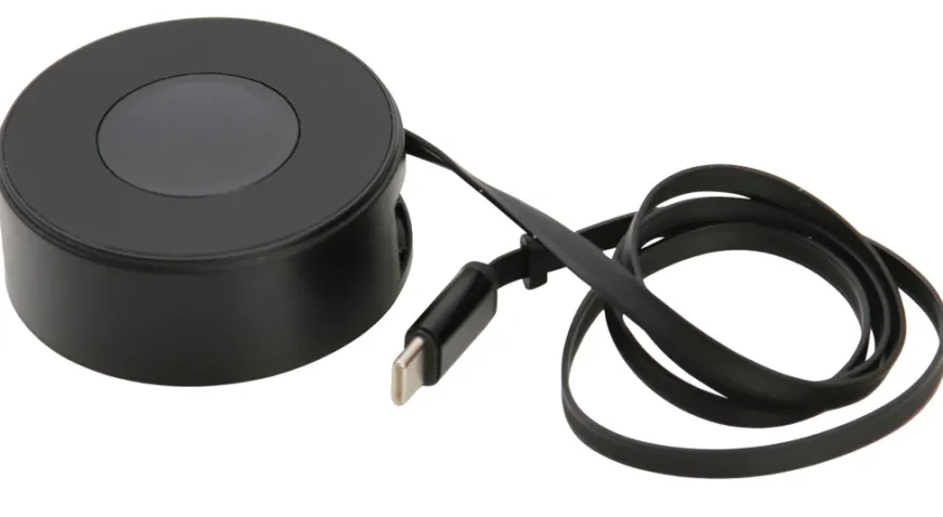 Trådløs oplader m/USB-C-udtrækskabel
