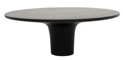 Træknop Ø135 mm sort