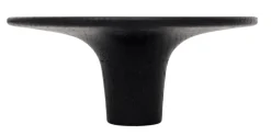 Træknop Ø115 mm sort