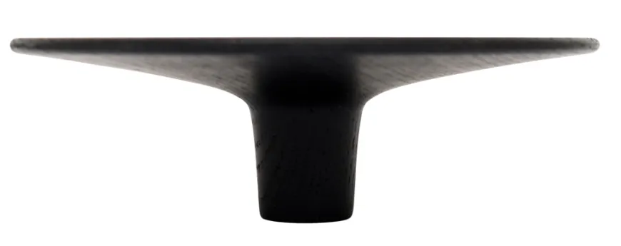 Træknop Ø155 mm sort