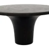 Træknop Ø95 mm sort