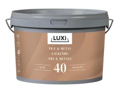 Træ & Metal 40 renhvid (RAL 9010) 2,25 liter - LUXI®