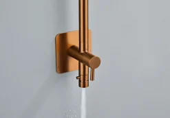 Udebruser kobberfinish t/koldt vand Ø20 cm