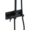 Udebruser sort kold/varm Ø20 cm