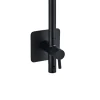 Udebruser sort t/koldt vand Ø20 cm