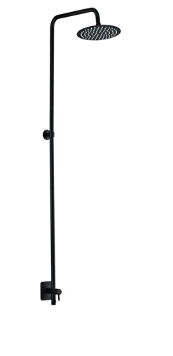 Udebruser sort t/koldt vand Ø20 cm