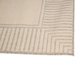 Udendørstæppe Boston lys grå 200 x 265 cm - Sunlife®