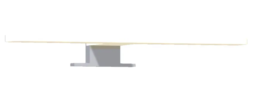 Vela LED-væglampe 5 W Scanbad by Dansani