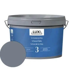 Vægmaling 3 havblå 2,25 liter - LUXI®