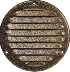 Vægrist med net Ø165 mm - metal antik