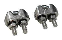 Wireklamme 3 mm 2 stk.